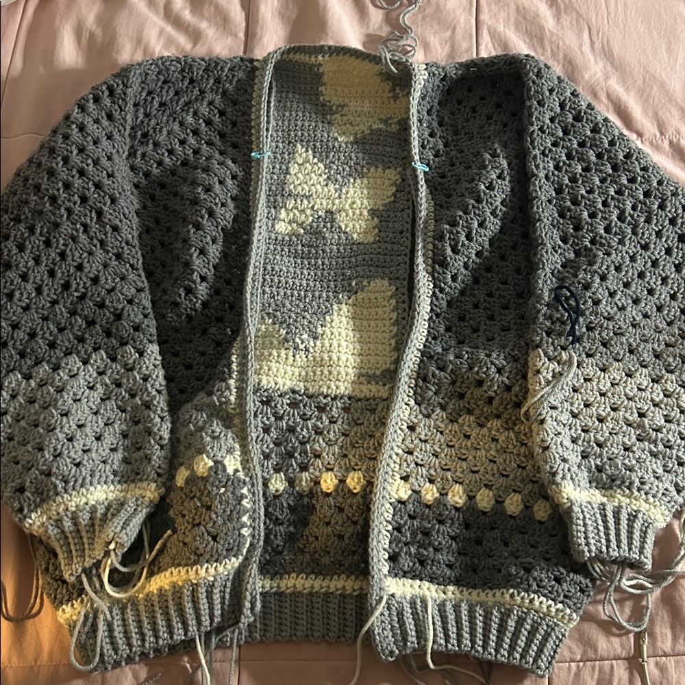 Custom Crochet Sweater Listing - Picture 3 of 4